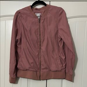 Stylish Women's Bomber Jacket in Rose by Sweet Romeo